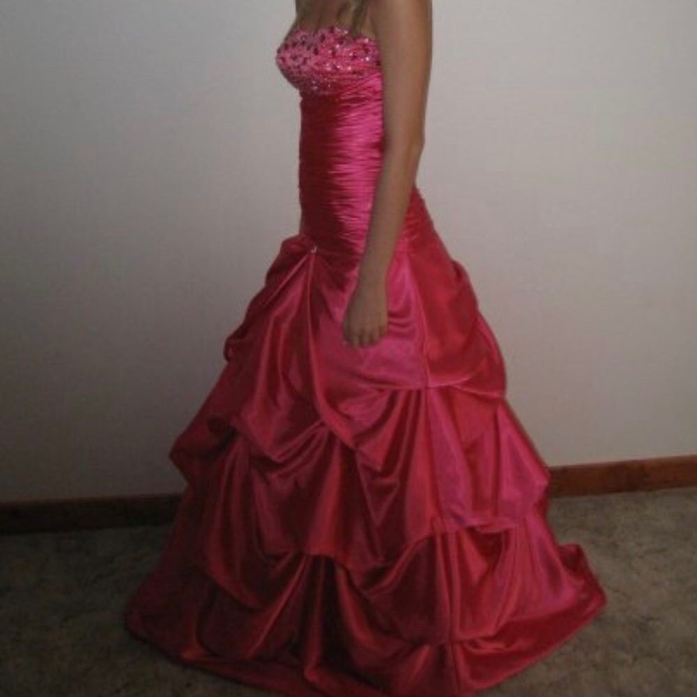 Kiss Kiss Prom Dress - Pink